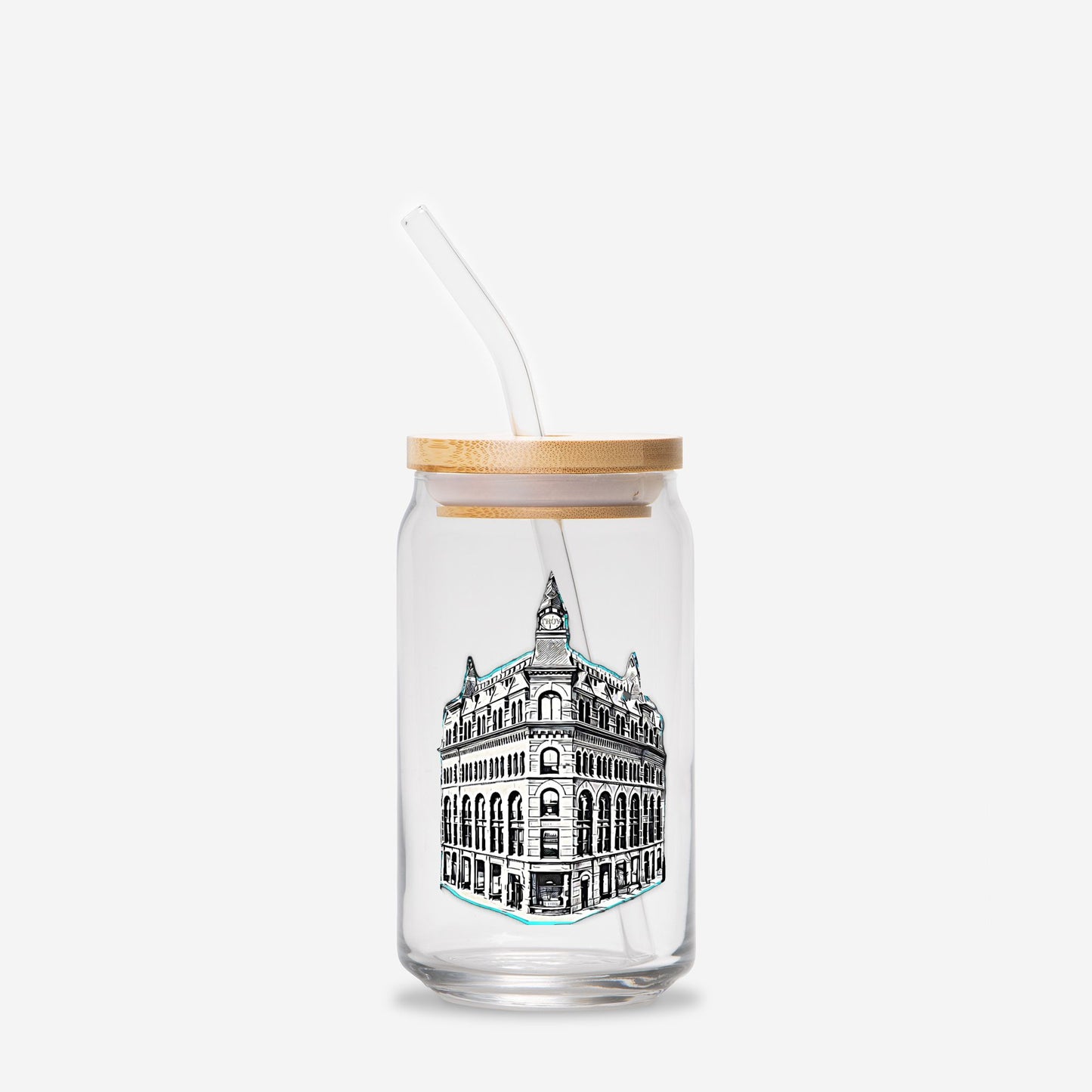 The Rice is nice glass can