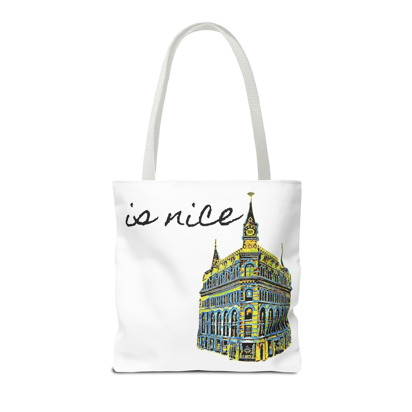 The Rice is nice totebag. Troy NY