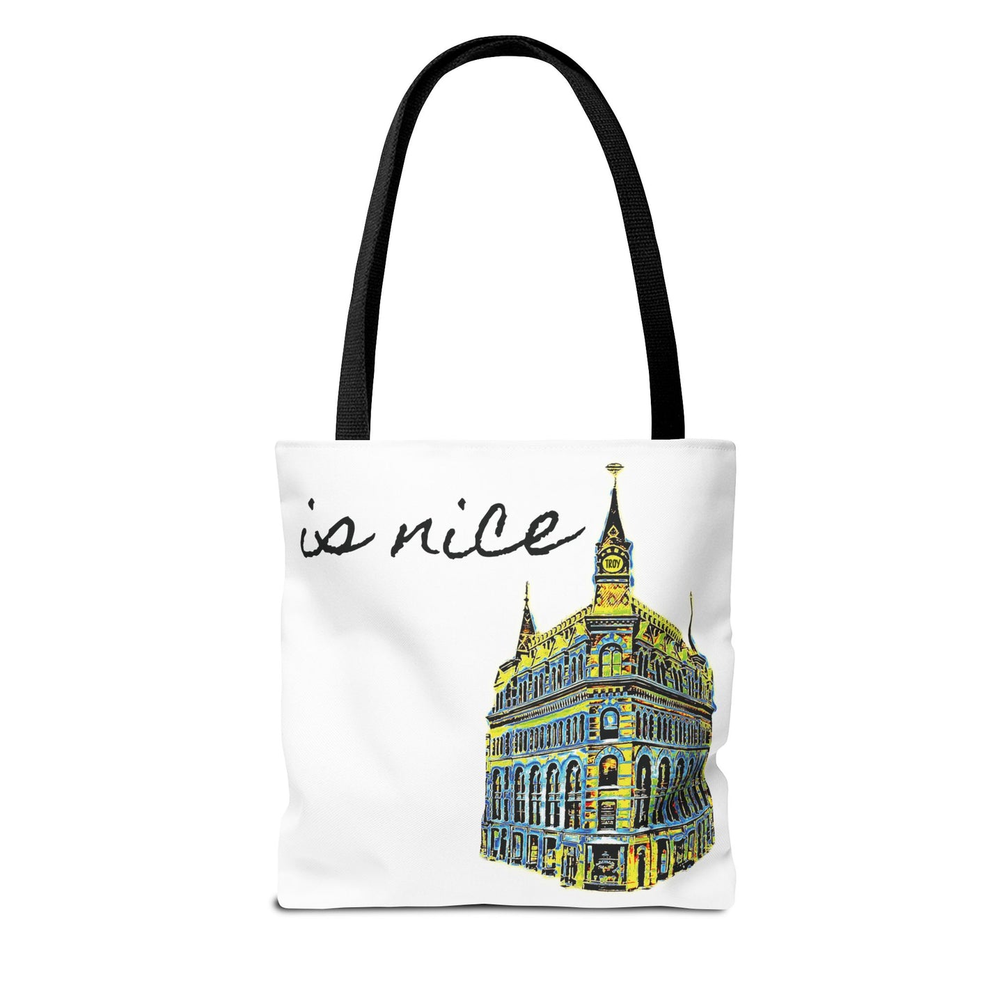 The Rice is nice totebag. Troy NY