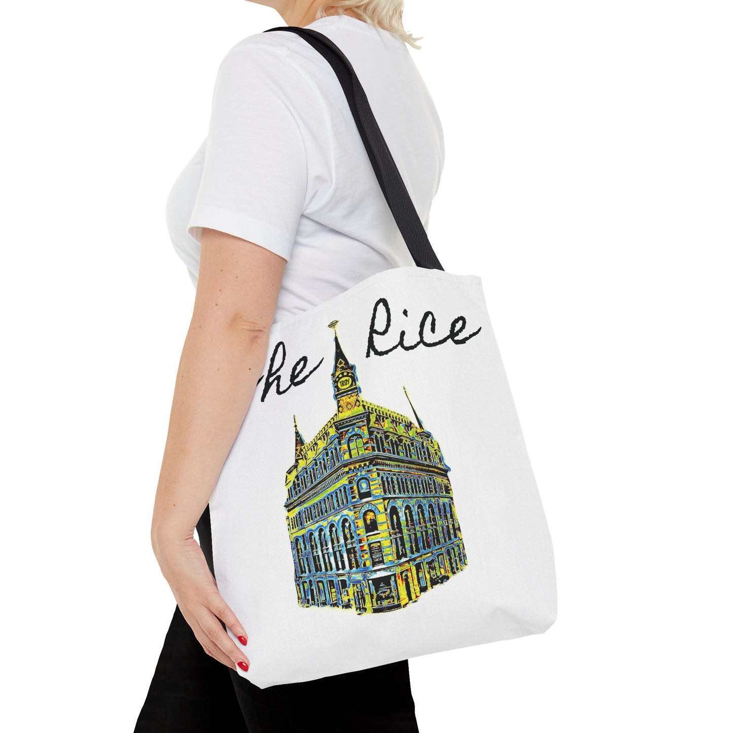 The Rice is nice totebag. Troy NY