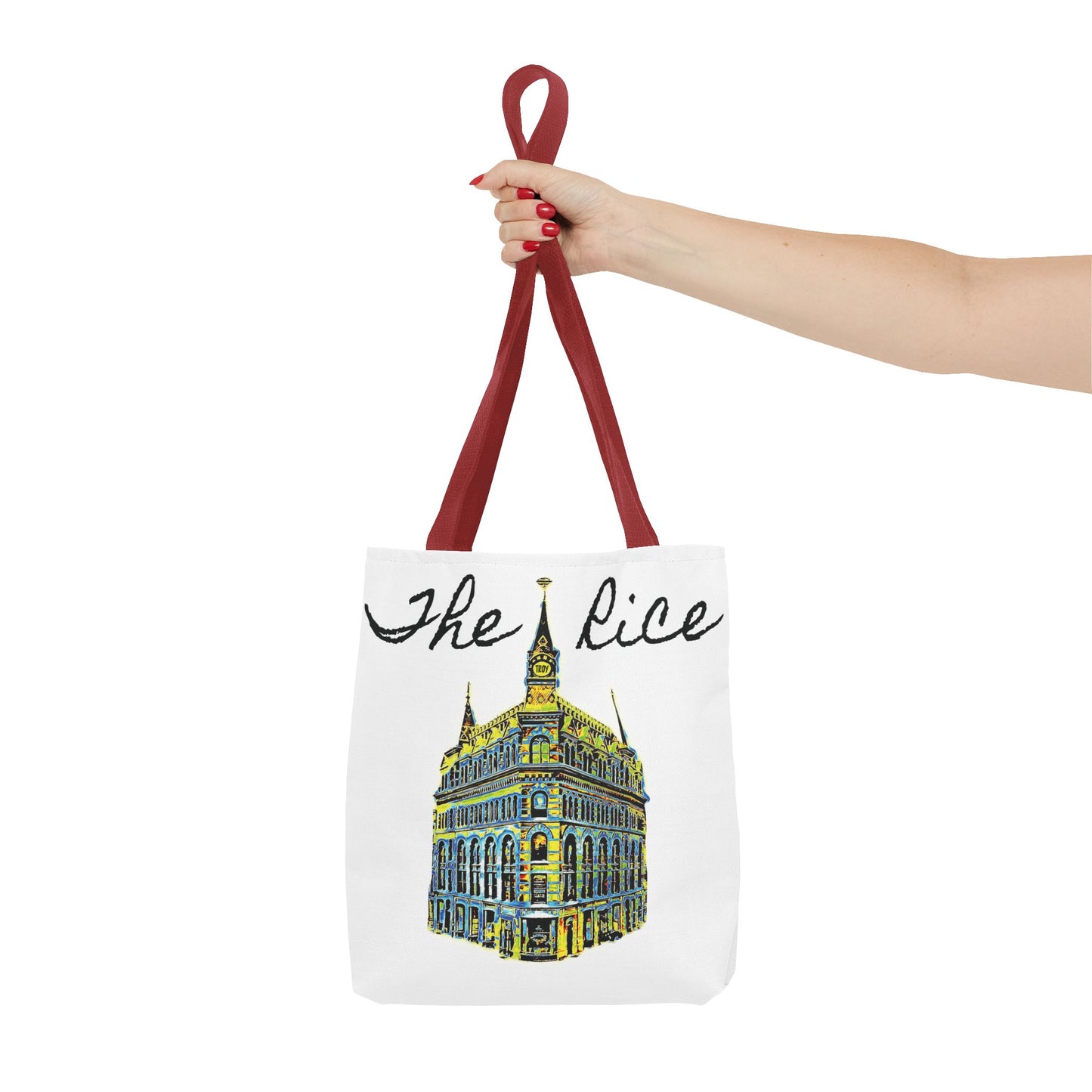 The Rice is nice totebag. Troy NY