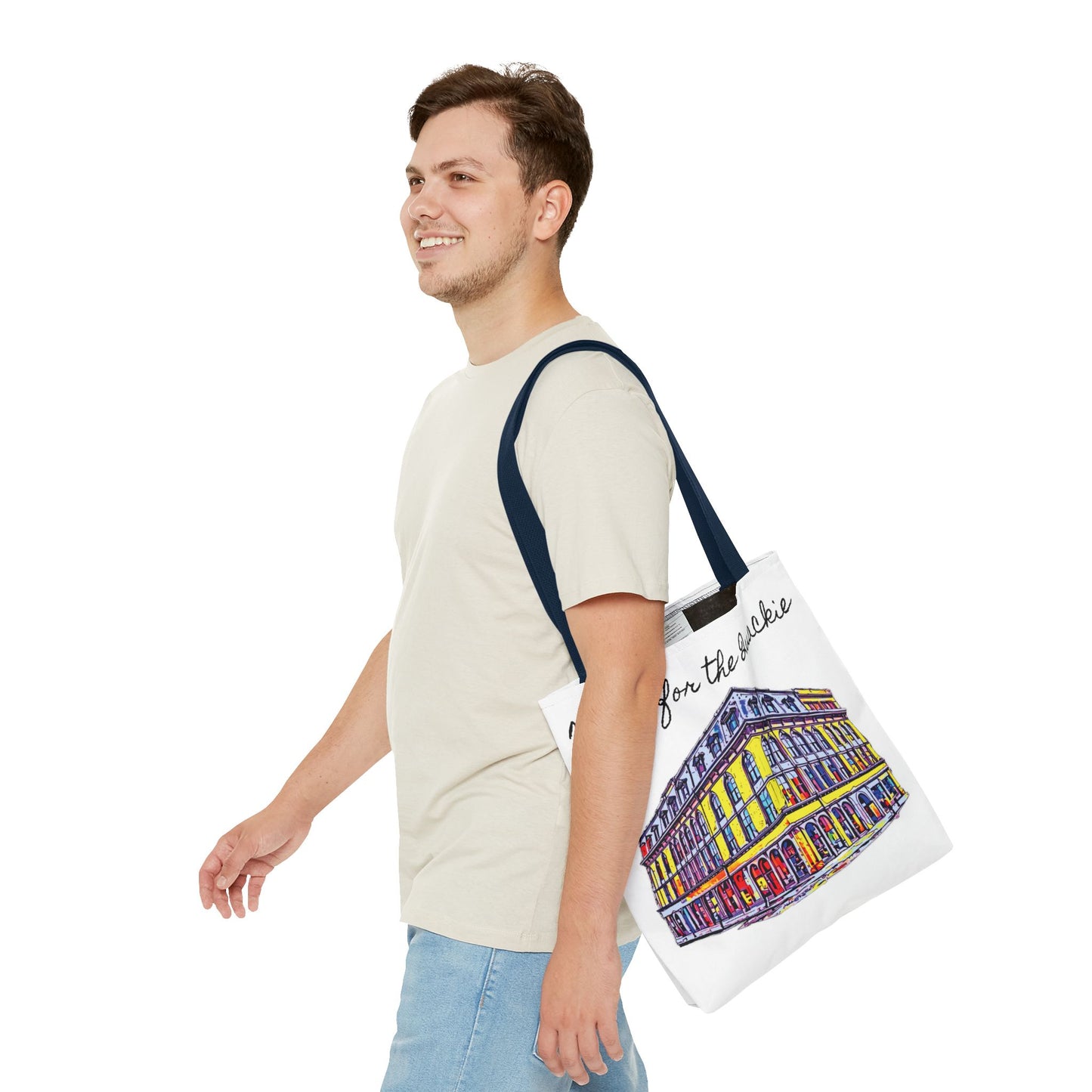 Wacky for the Quackie Tote Bag - featuring the lovely Quackenbush building